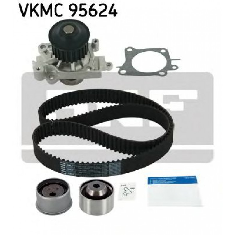 VKMC 95624 SKF - Насос охолоджуючої рідини + комплект зубчатого ремня